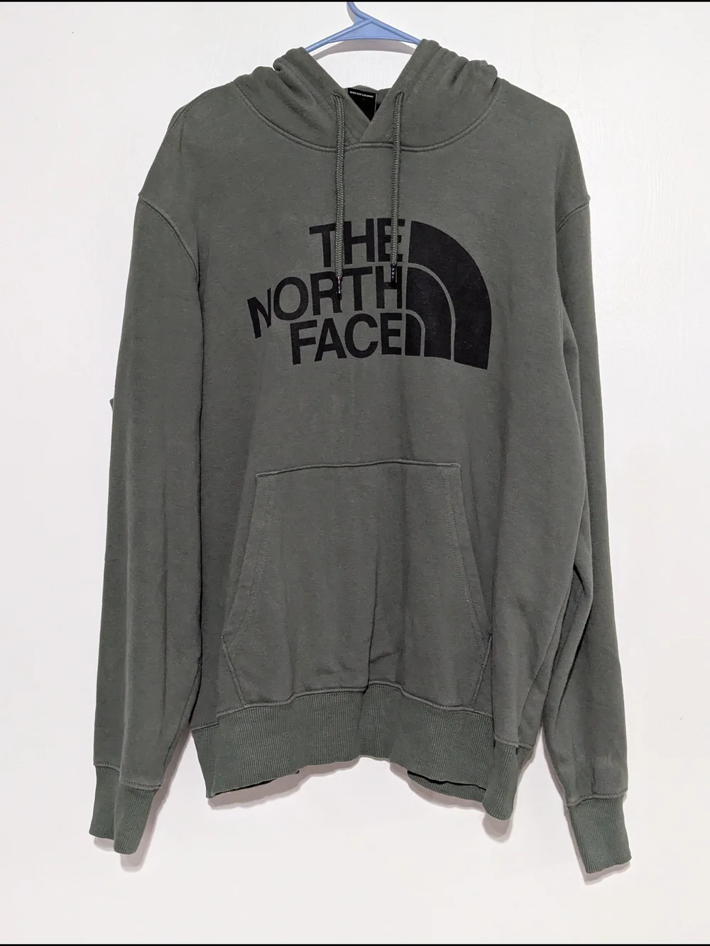 The North Face Men's Olive Green Logo Hoodie